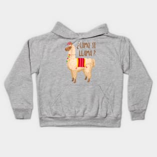 ¿Como se llama? Kids Hoodie